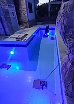Kuşadasi Ali Bey Havuz LED Lamba  Yenileme Uygulaması