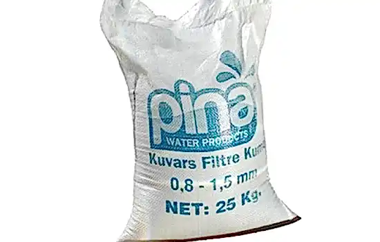 Pina Kuvars Filtre Kum ve Çakıl Havuz Yapımı