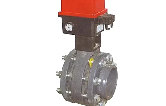 Elektrik Aktüatörlü Kelebek Vana (Komple)