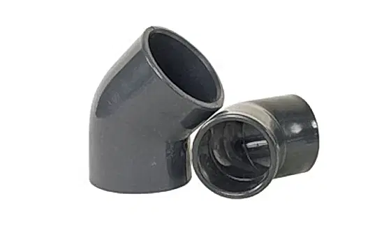 Pina U-PVC Dirsekler - 45° Açılı