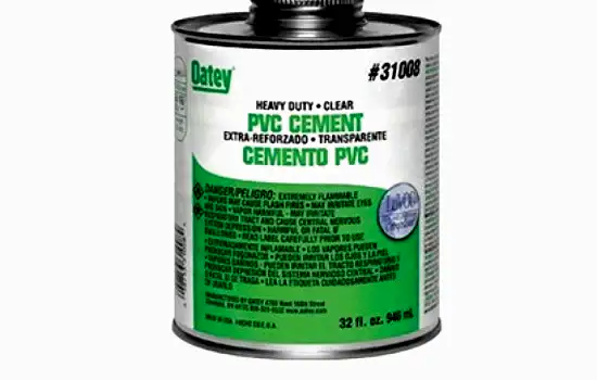 Oatey Şeffaf U-PVC Yapıştırıcı